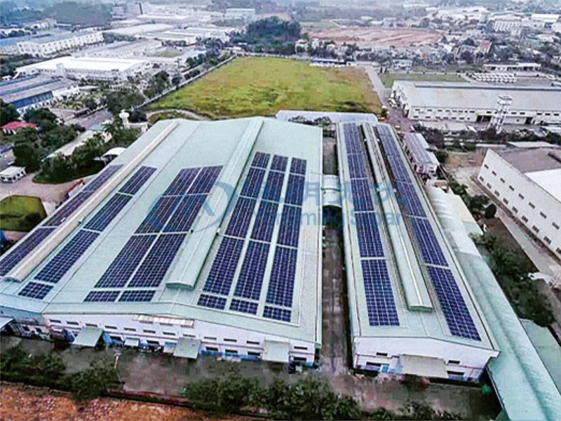 永福崇瑋工業(yè)743.85KW光伏發(fā)電